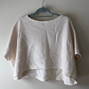 Elizabeth Suzann Boiled Wool Linn Top OS